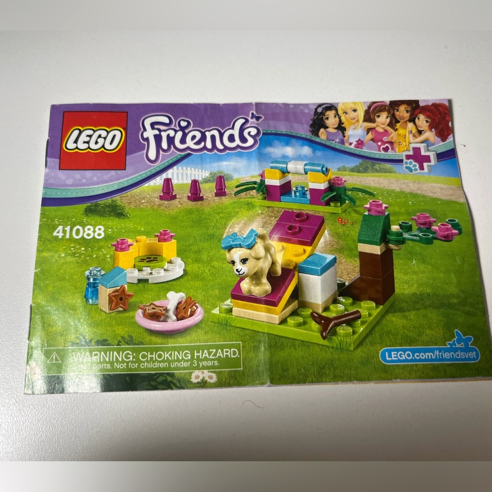 Puppy Training: Lego friends Lego set